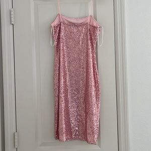 Pink sequence, body con